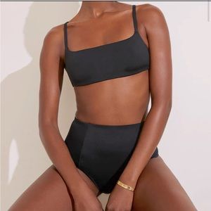 Negative Underwear black swim bikini top size 2 EUC